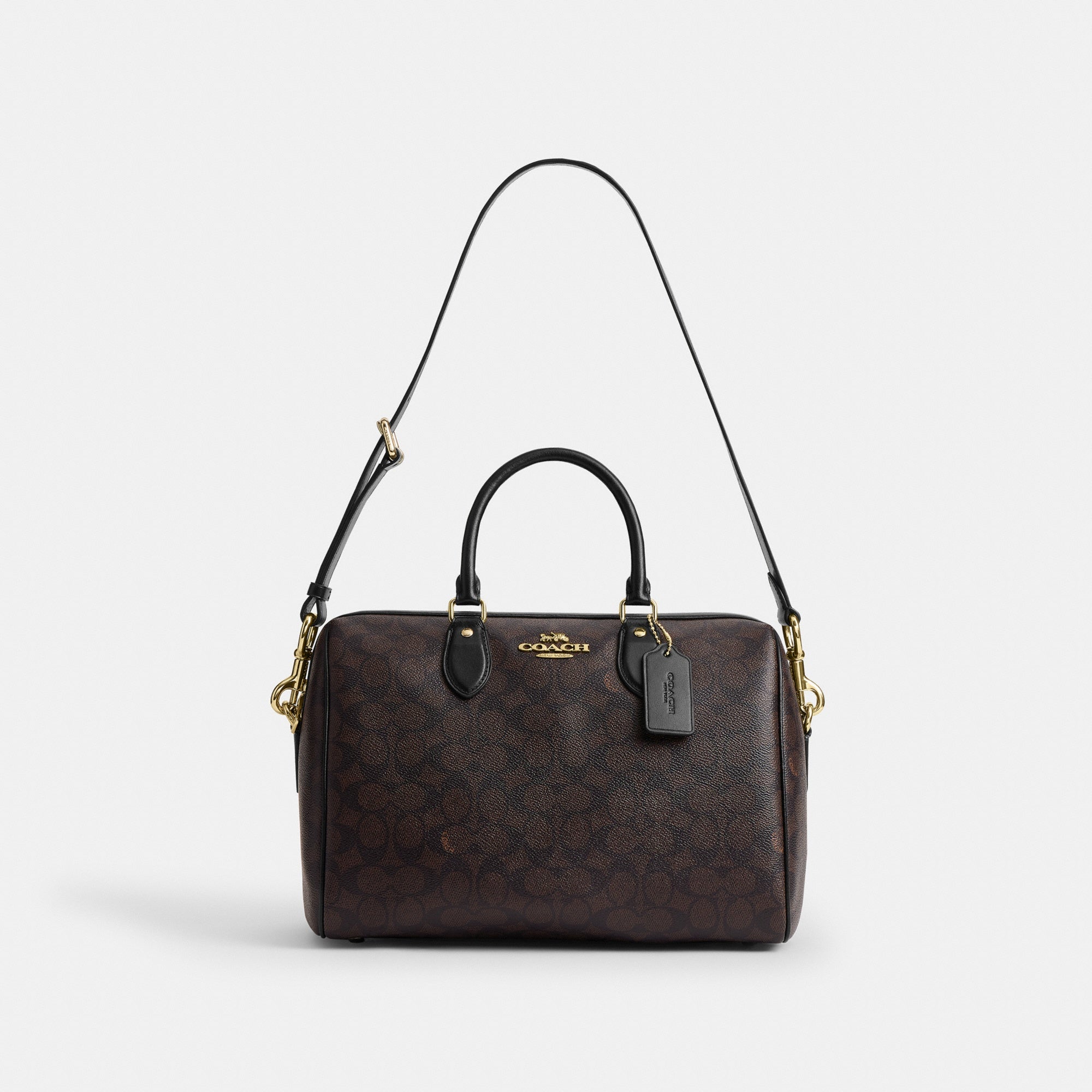 Rowan Large Satchel Bag In Signature Canvas