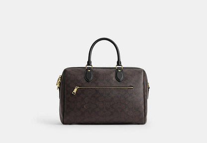 Rowan Large Satchel Bag In Signature Canvas
