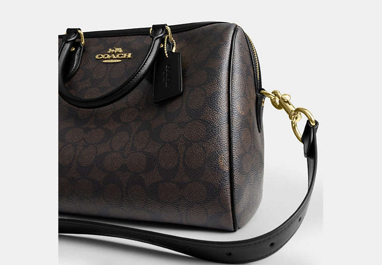 Rowan Large Satchel Bag In Signature Canvas
