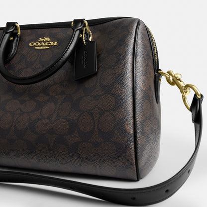 Rowan Large Satchel Bag In Signature Canvas