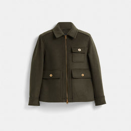 Restored Short Wool Coat