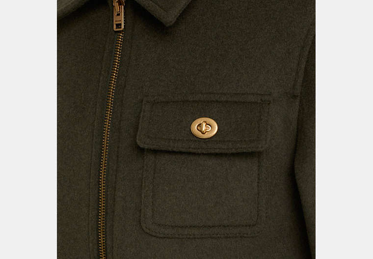 Restored Short Wool Coat
