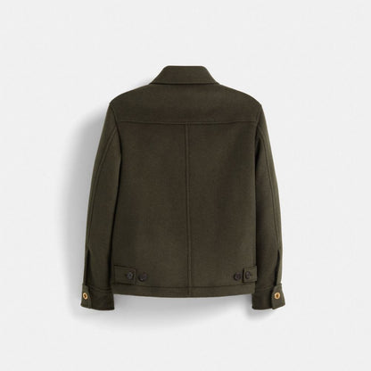Restored Short Wool Coat