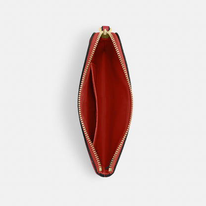 Corner Zip Wristlet In Signature Canvas