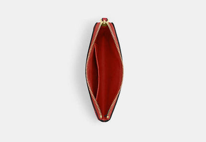 Corner Zip Wristlet In Signature Canvas