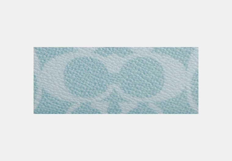 Corner Zip Wristlet In Signature Canvas