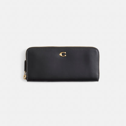 Restored Essential Slim Accordion Zip Wallet