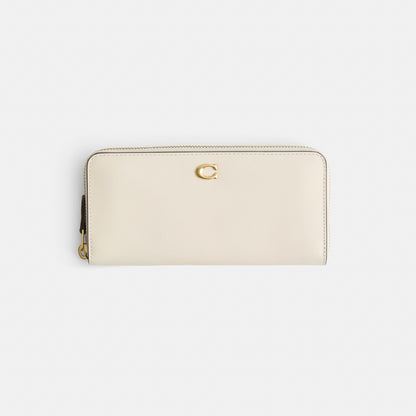 Restored Essential Slim Accordion Zip Wallet