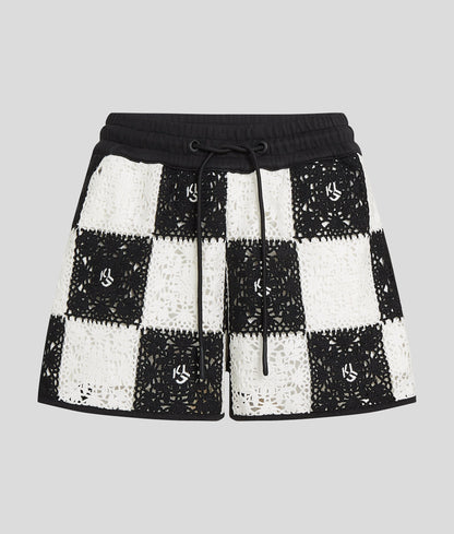 Crochet shorts