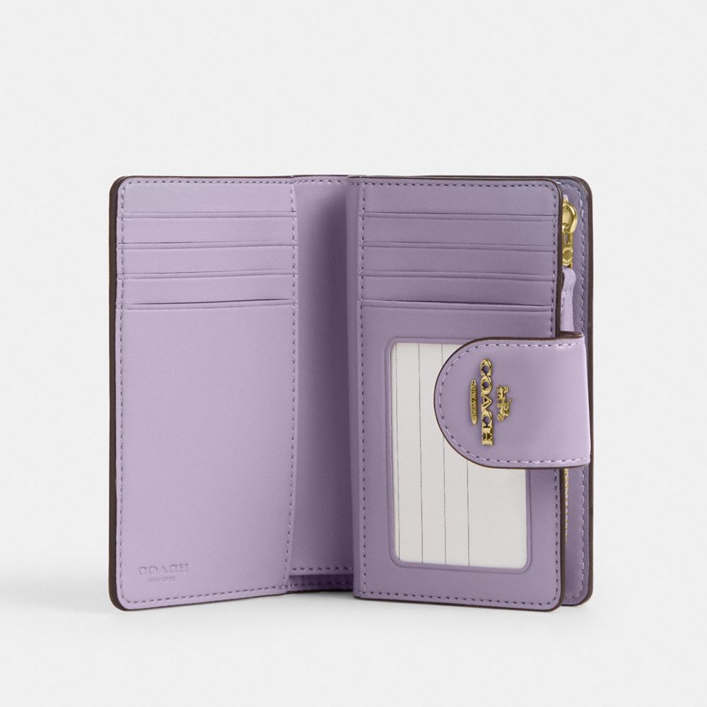 Medium Corner Zip Wallet In Loved Leather