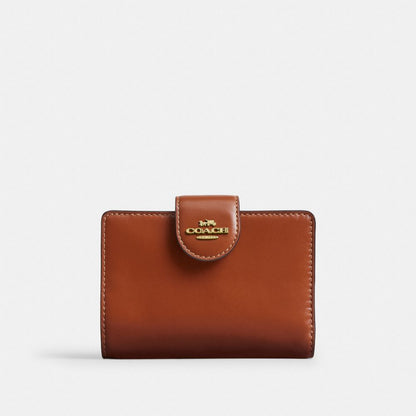 Medium Corner Zip Wallet In Loved Leather