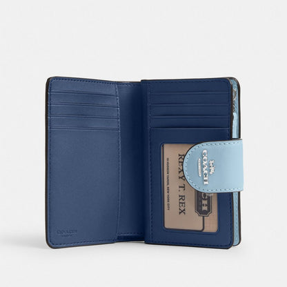 Medium Corner Zip Wallet In Loved Leather