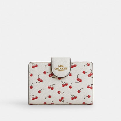 Medium Corner Zip Wallet In Loved Leather