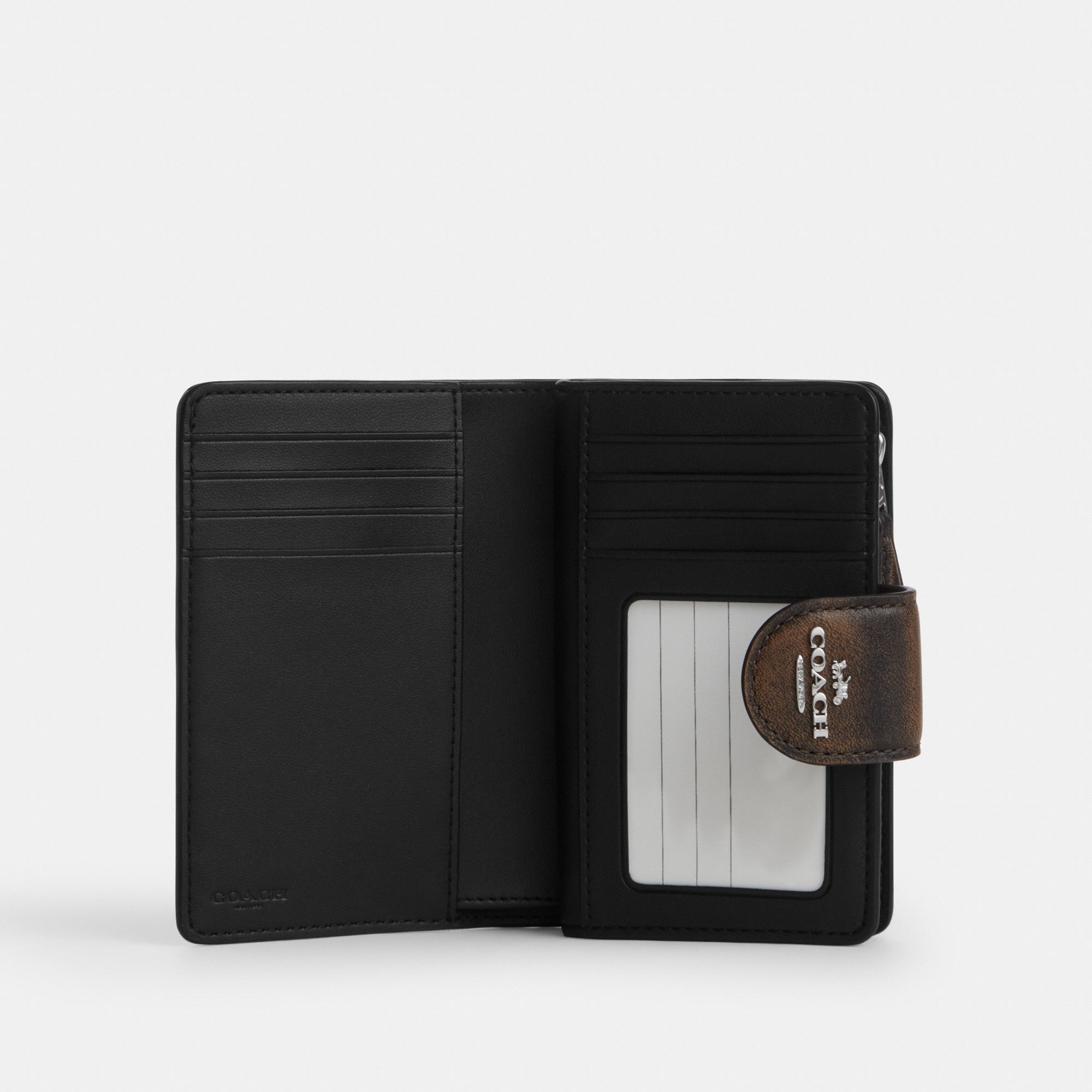 Medium Corner Zip Wallet In Loved Leather