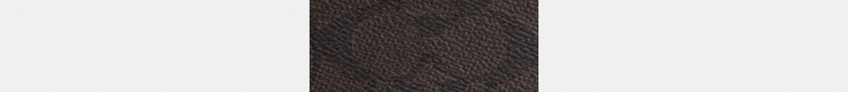 Small Corner Zip Wallet In Signature Canvas