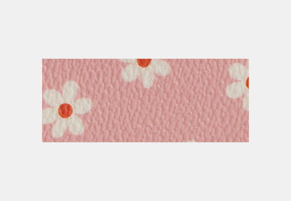 Zip Card Case With Floral Print