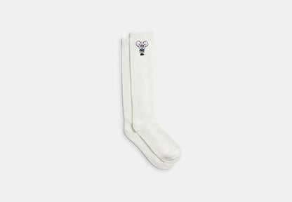 Coach | Brain Dead Kachi Mouse Patch Lace Socks