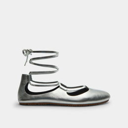 Lace-Up Soft Ballet Flat