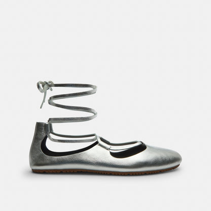 Lace-Up Soft Ballet Flat