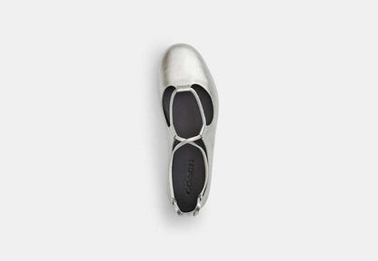 Lace-Up Soft Ballet Flat