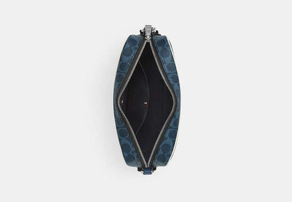 Colton Crossbody Bag 25 In Signature Canvas With Coach Graphic