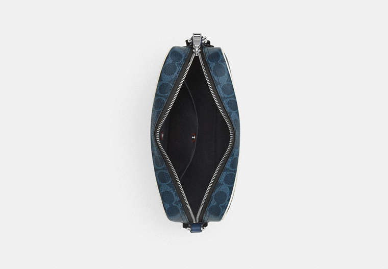 Colton Crossbody Bag 25 In Signature Canvas With Coach Graphic