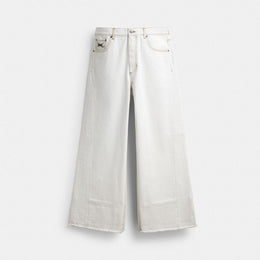 Baggy Denim Pants In Organic Cotton