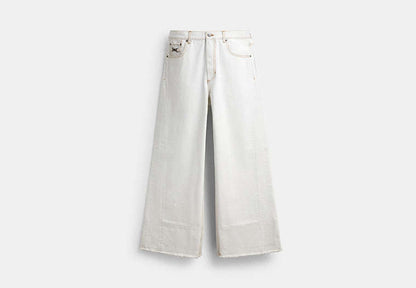 Baggy Denim Pants In Organic Cotton