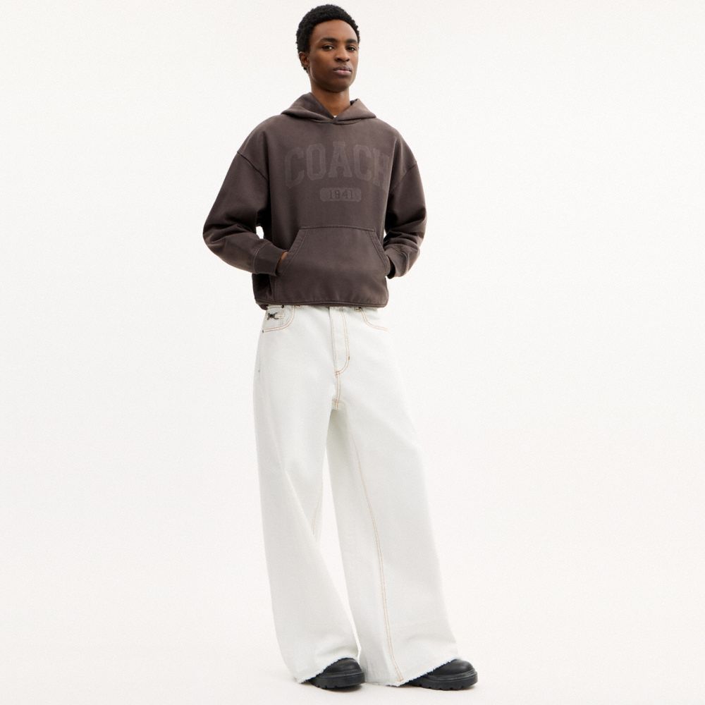 Baggy Denim Pants In Organic Cotton