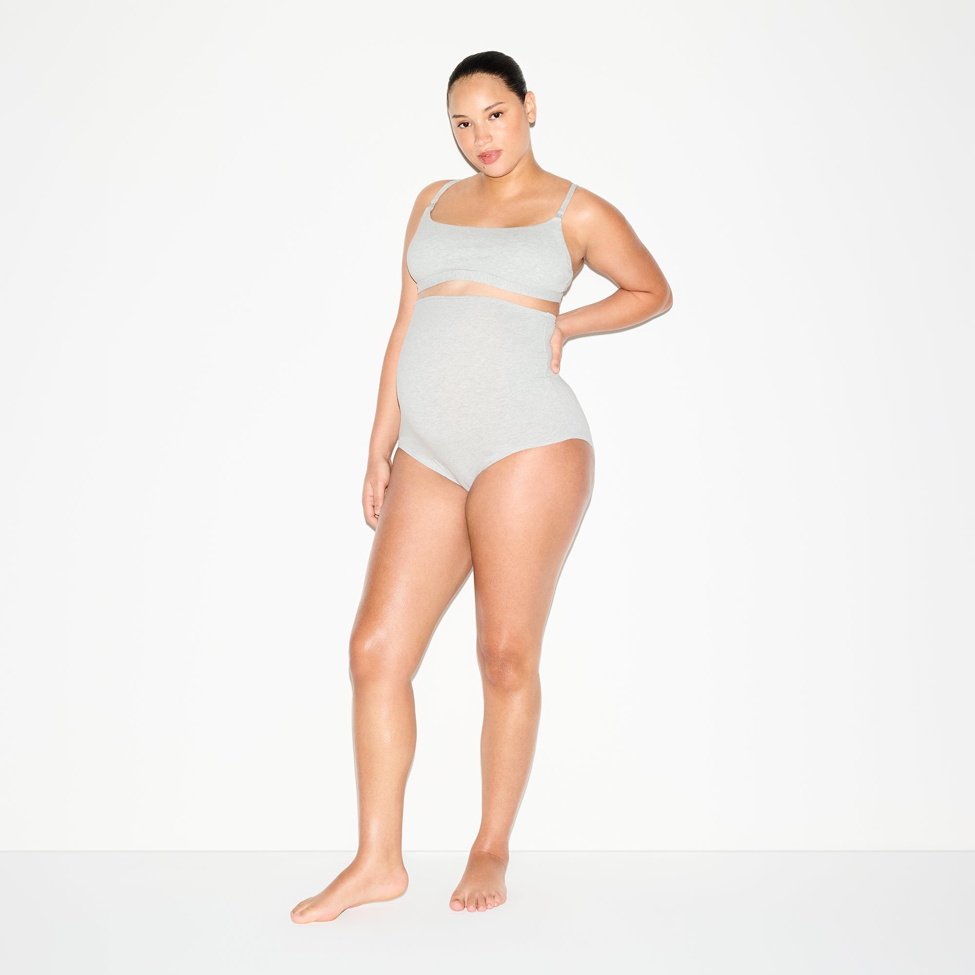 Cotton Jersey Maternity High-waisted Brief 5-pack
