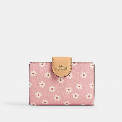 Medium Corner Zip Wallet In Loved Leather