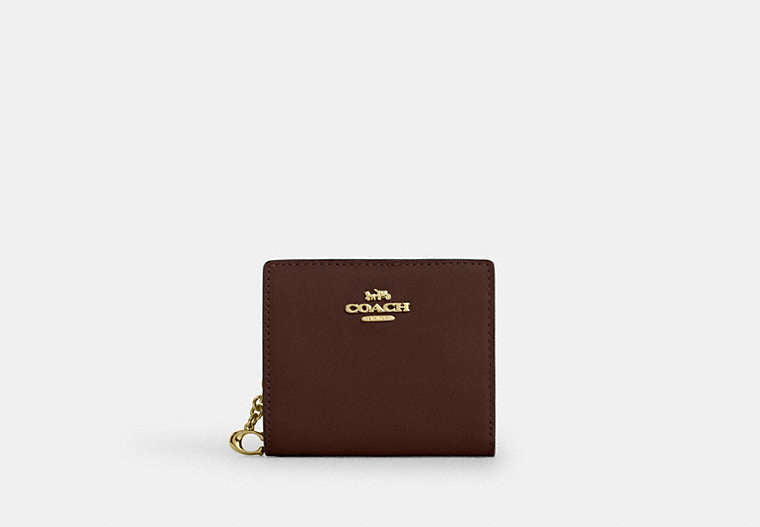 Snap Wallet With Charm