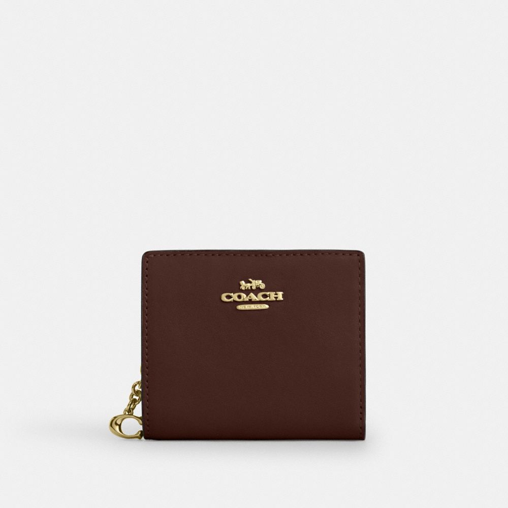 Snap Wallet With Cherry Print