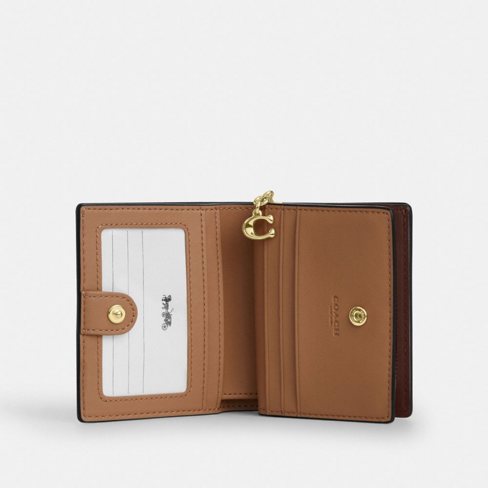 Snap Wallet With Cherry Print
