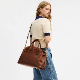 Soft Empire Carryall Bag 40 In Loved Leather