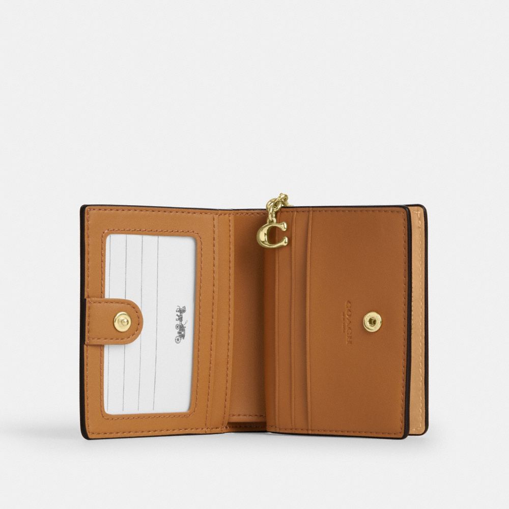 Snap Wallet With Cherry Print