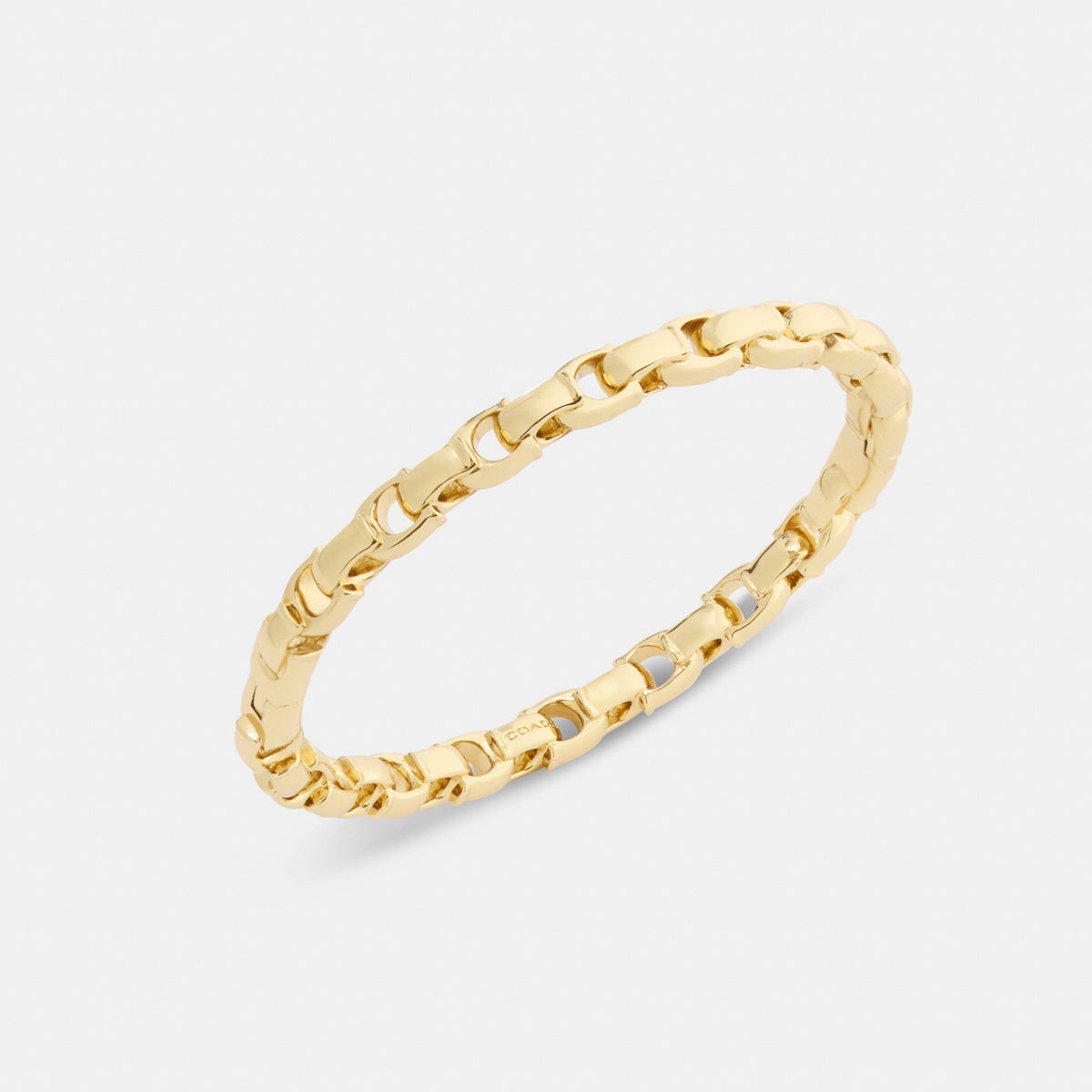 Signature Chain Hinged Bangle