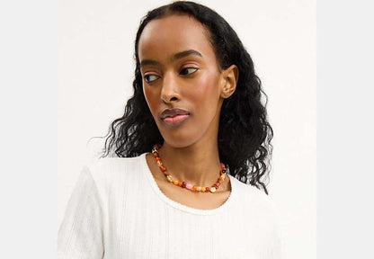 Beaded Choker Necklace
