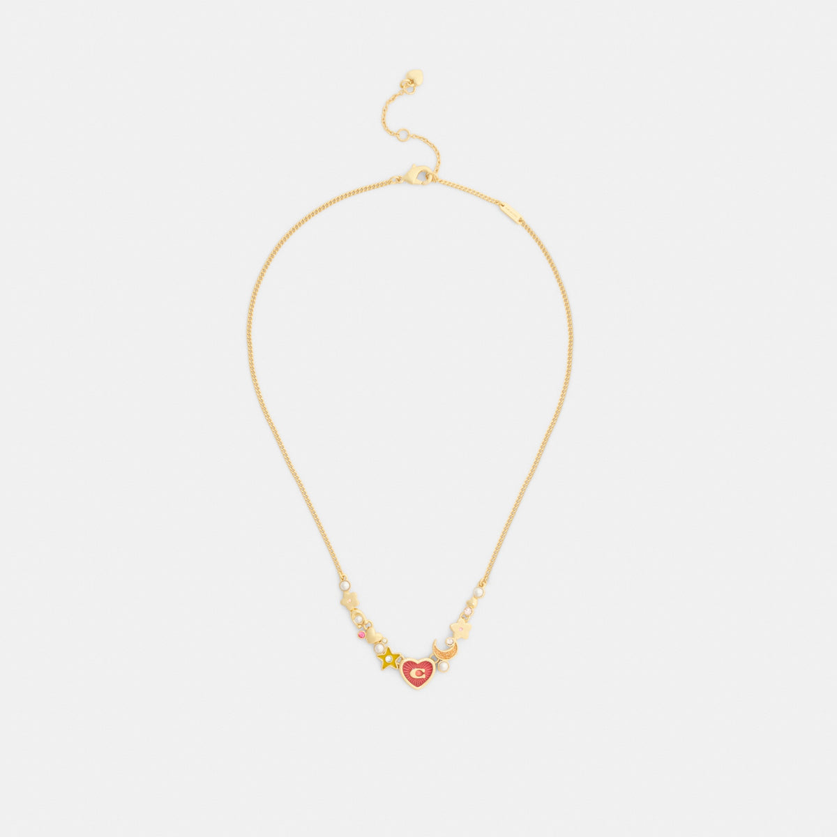 Celestial Stars And Hearts Necklace