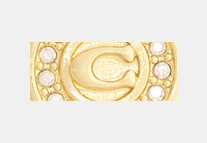 Signature Pavé Coin Slider Bracelet