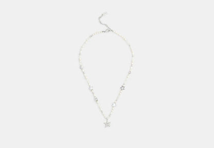Pearls And Seashell Necklace