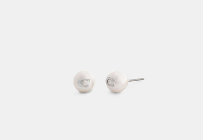 Signature Pearl Stud Earrings
