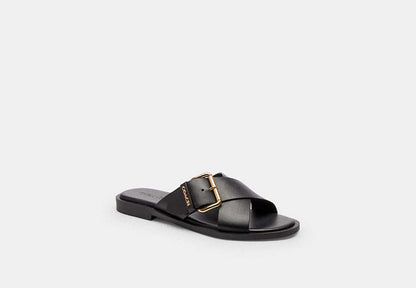 Crisscross Buckle Sandal