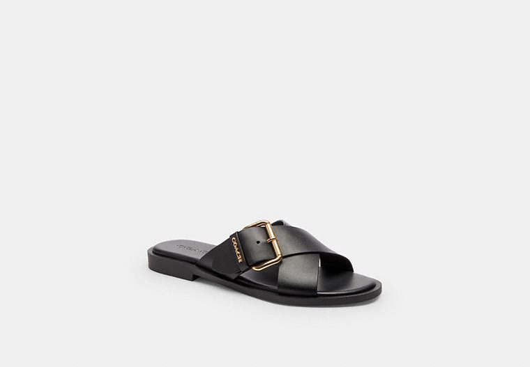 Crisscross Buckle Sandal