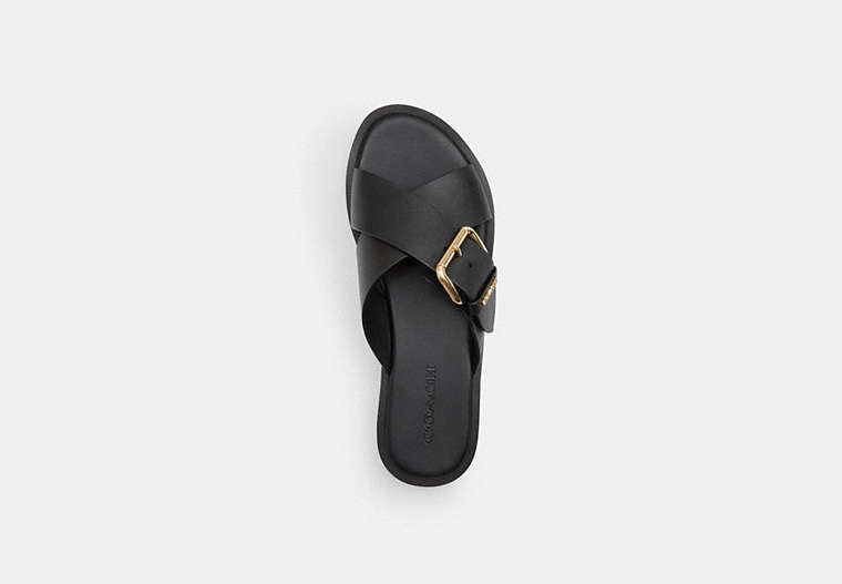 Crisscross Buckle Sandal