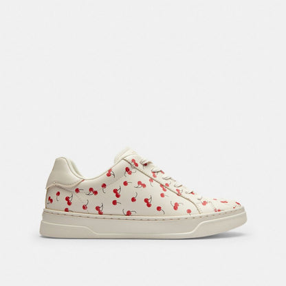 High Line Sneaker With Cherry Print
