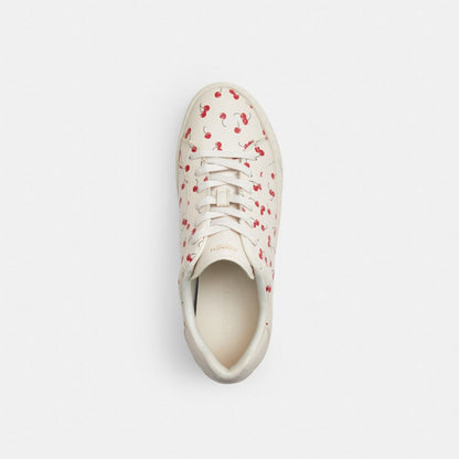 High Line Sneaker With Cherry Print