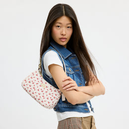 Teri Shoulder Bag With Cherry Print
