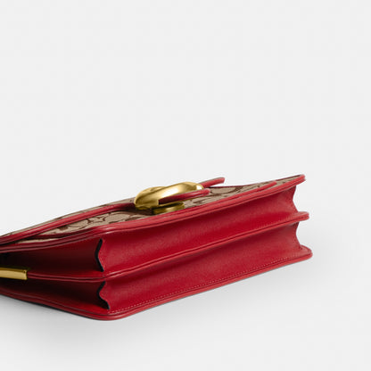 Tabby Shoulder Bag 26 In Signature Jacquard