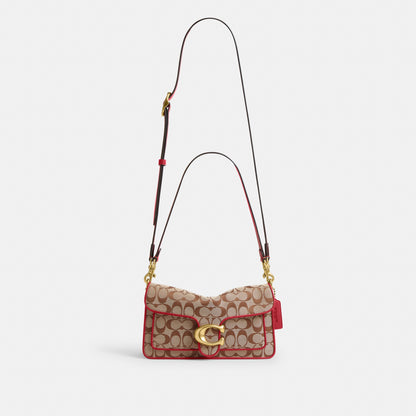 Tabby Shoulder Bag 26 In Signature Jacquard